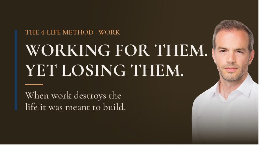 Why Your Career Will Eat the Other Three Lives